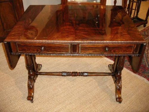 19th Century Rosewood Sofa Table